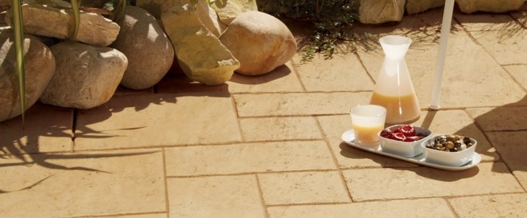 Baldosas para el jardÃn moderno 50 ideas preciosas Decoración interior Patio Suelo