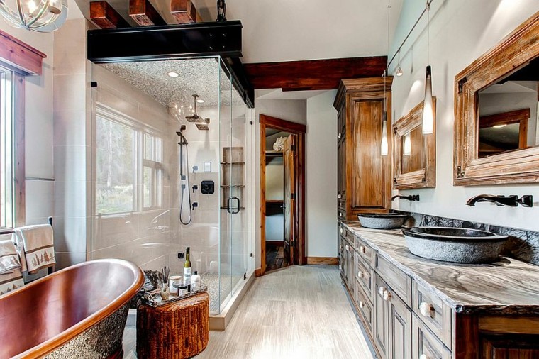 Diseño baños rusticos y creatividad 50 ideas increÃbles.
