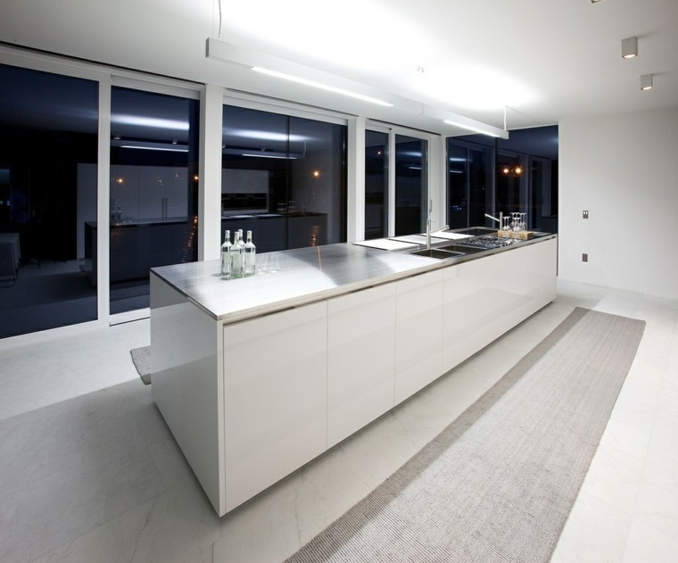 Diseño de cocinas modernas 100 ejemplos geniales Diseño de cosina empotradas con purrtas