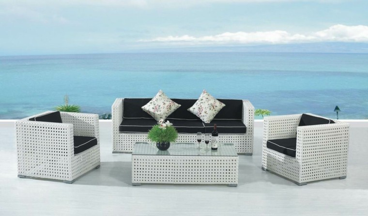 Mimbre Y Rattan Para Los Muebles De Jardin 100 Ideas Muebles De Mimbre Al Aire Libre Muebles De Exterior Muebles De Patio De Mimbre