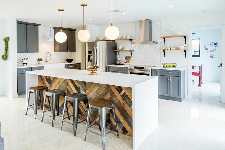 Diseño industrial cocinas modernas y originales Cocina diseño con isla