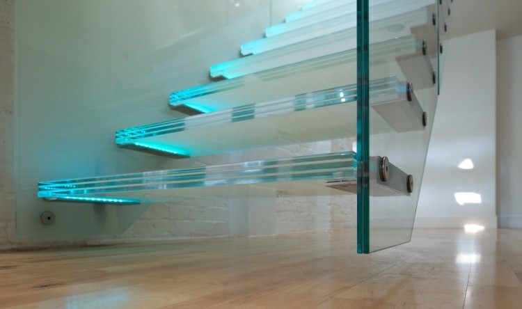 Escalera flotante 50 diseños que no te puedes perder. Creativo De Escalera Concreto
