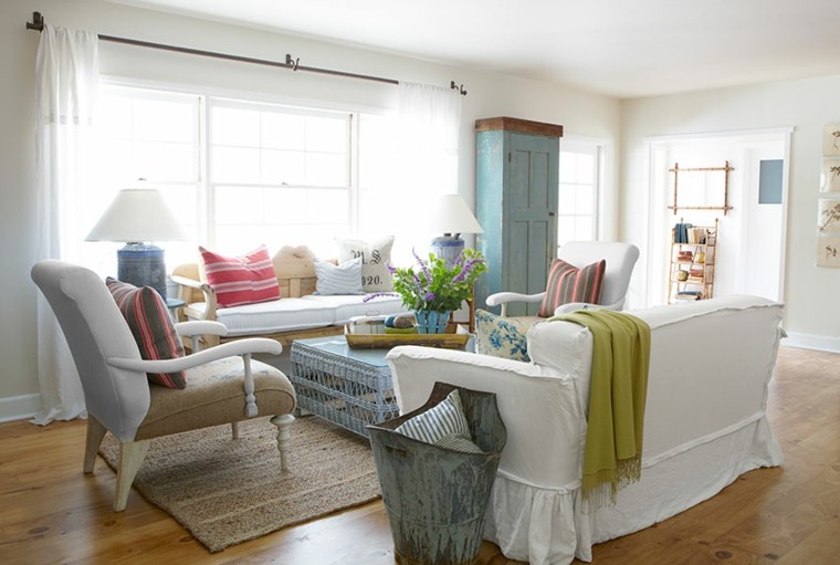 Casas de campo 50 variantes para decorarlas con estilo.