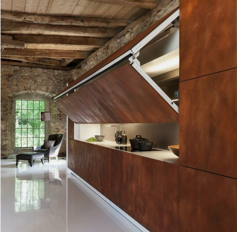 Diseño de cocinas modernas 100 ejemplos geniales Desayunadores modernos