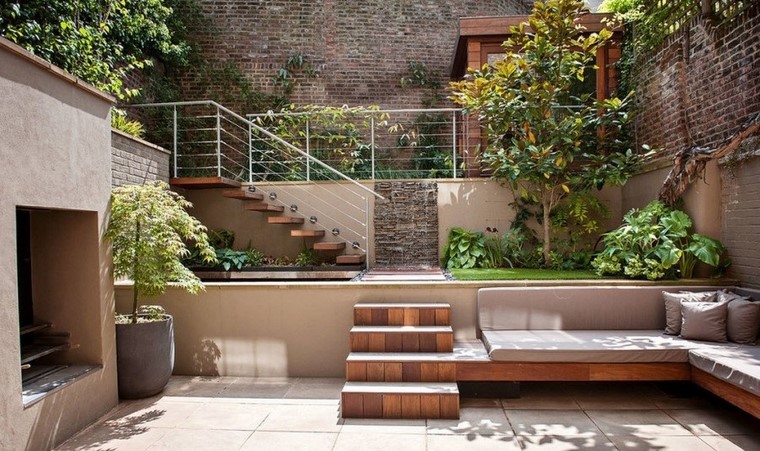 Ideas creativas jardines pequeños muy modernos