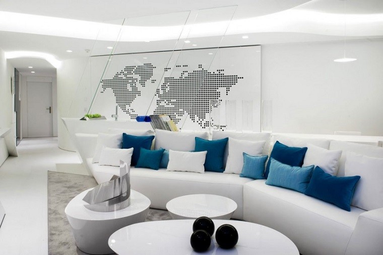 Penthouse en madrid, diseñado por la firma a cero Dormitorios a cero