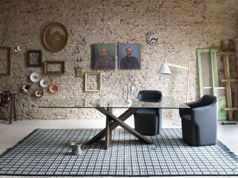 Muebles diseño estilo últimas tendencias de moda Vidrio comedor diseño