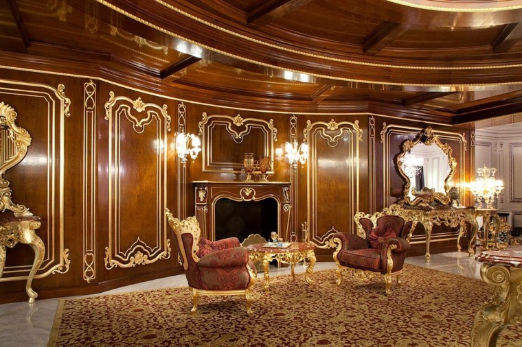 Muebles de salón estilo victoriano precioso