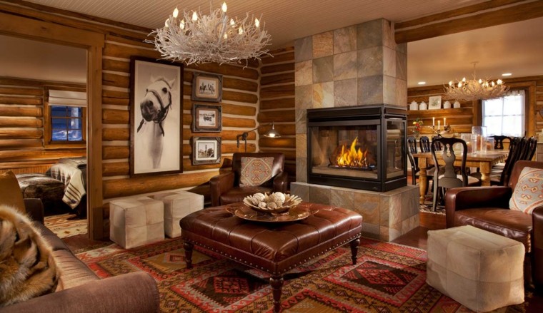 Casas de campo 50 variantes para decorarlas con estilo.
