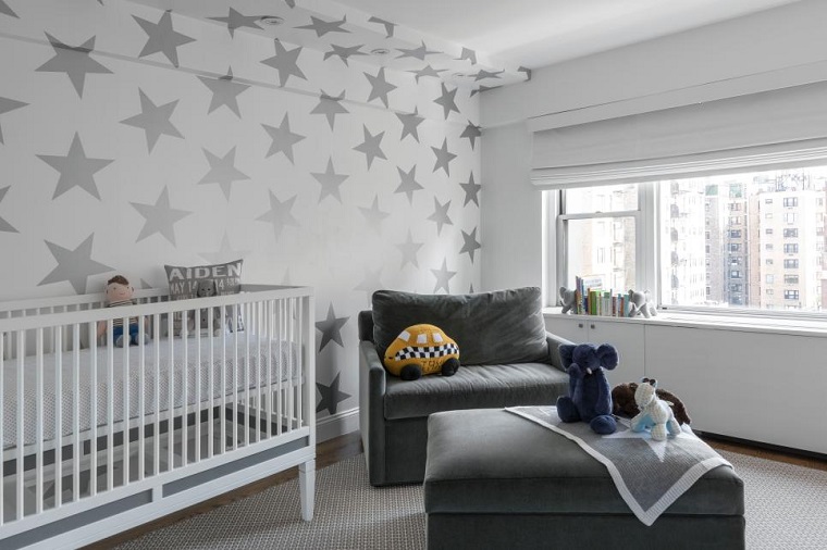 Ideas para habitaciones de bebé muy modernas