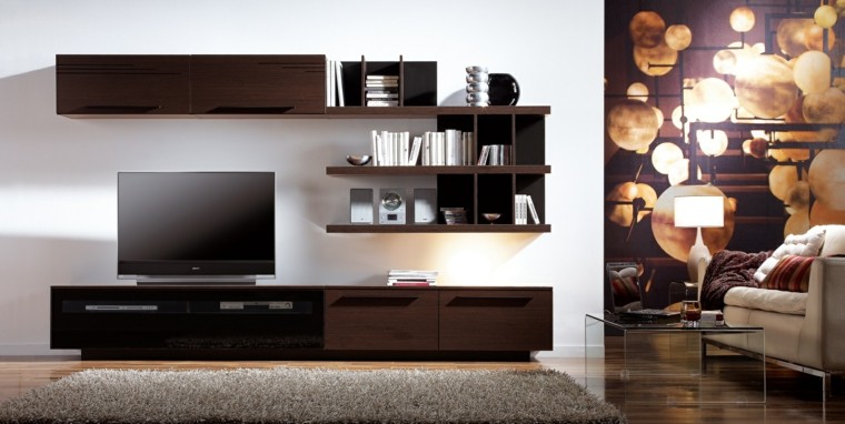 Muebles para tv, 50 propuestas creativas y modernas. Modelos de muebles modernos