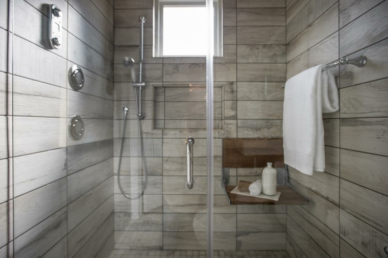 Azulejos diseño madera, un toque natural para tu baño. Azulejos para baño