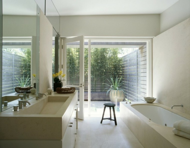 Patio interior cincuenta ideas modernas para decorarlo