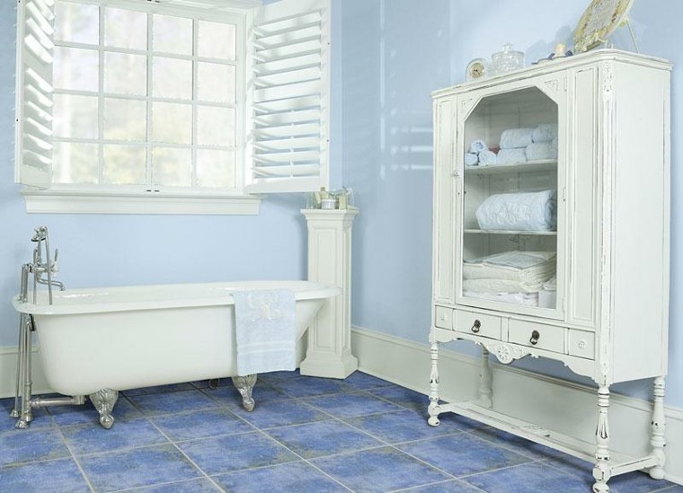 Baños de color - cincuenta ideas estupendas