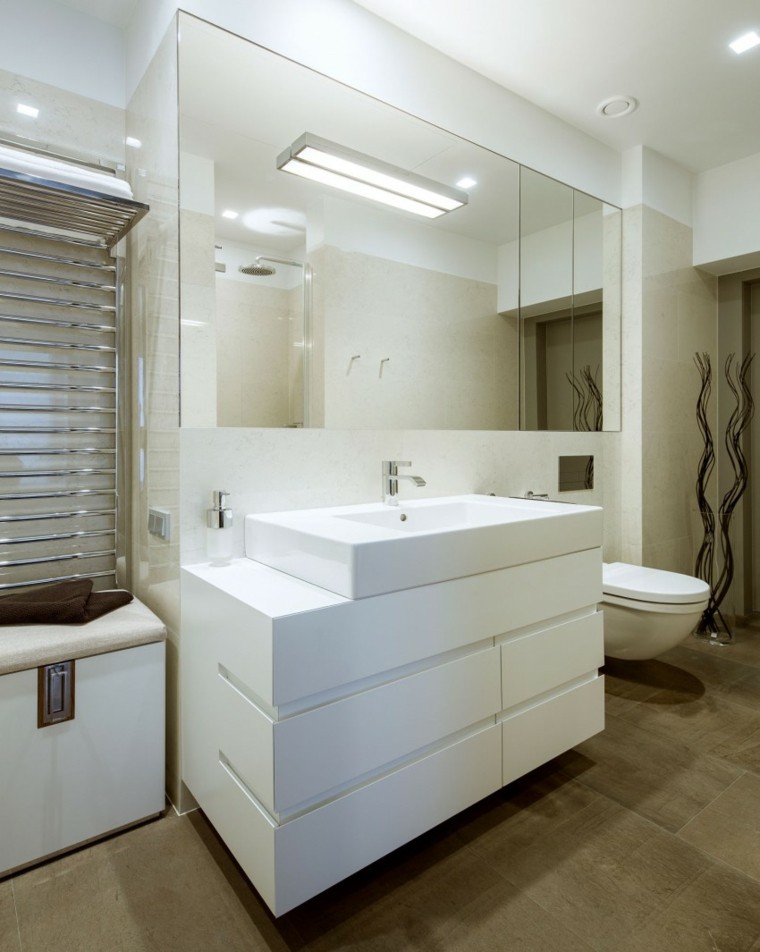 Baños minimalistas grandes ~ dikidu.com