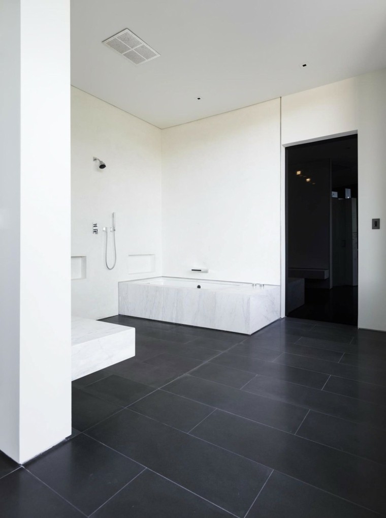 Baños minimalistas modernos 100 ideas impresionantes