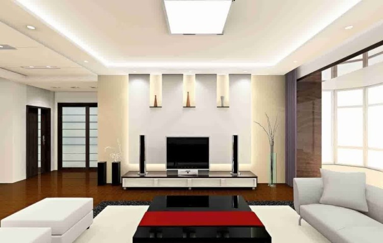 Techos modernos con luces led integradas 50 ideas