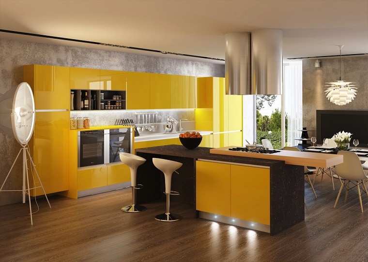Cocinas modernas con isla: 100 ideas impresionantes