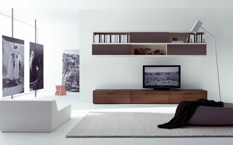 Muebles para tv, 50 propuestas creativas y modernas.