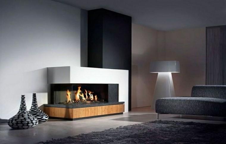 Diseño chimeneas modernas y 50 ideas para entrar en calor.