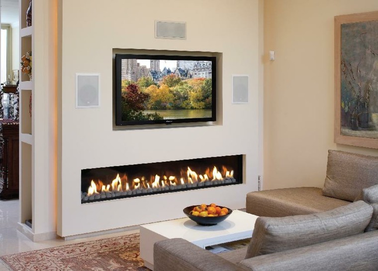 Diseño chimeneas modernas y 50 ideas para entrar en calor.