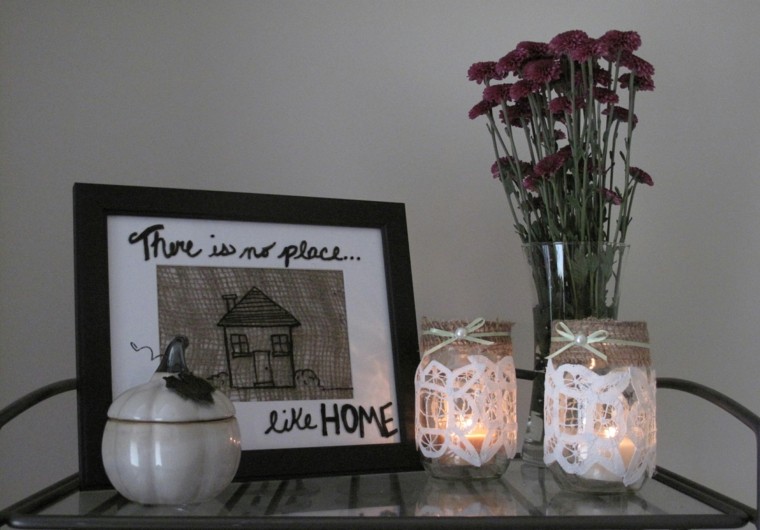 Diseño manualidades y un toque de creatividad para el hogar. Papel diseño Candelabros