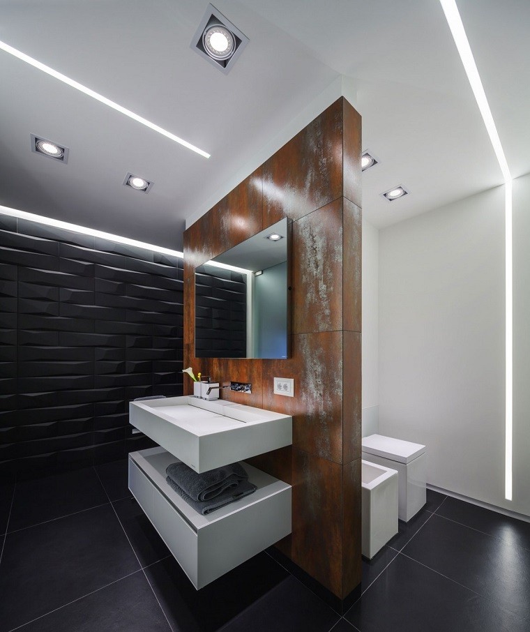 Diseño de baños en color gris 50 ideas inspiradoras