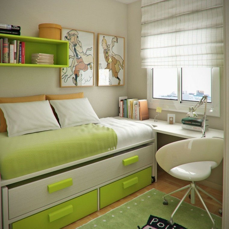Fotos habitaciones juveniles para chicos y chicas modernos