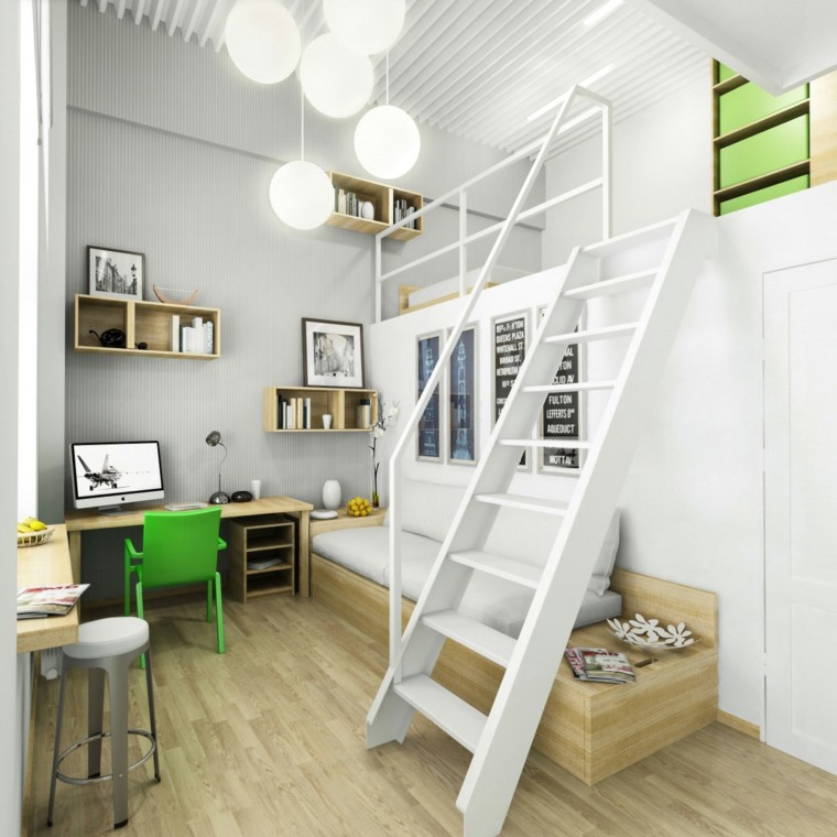 Fotos habitaciones juveniles para chicos y chicas modernos