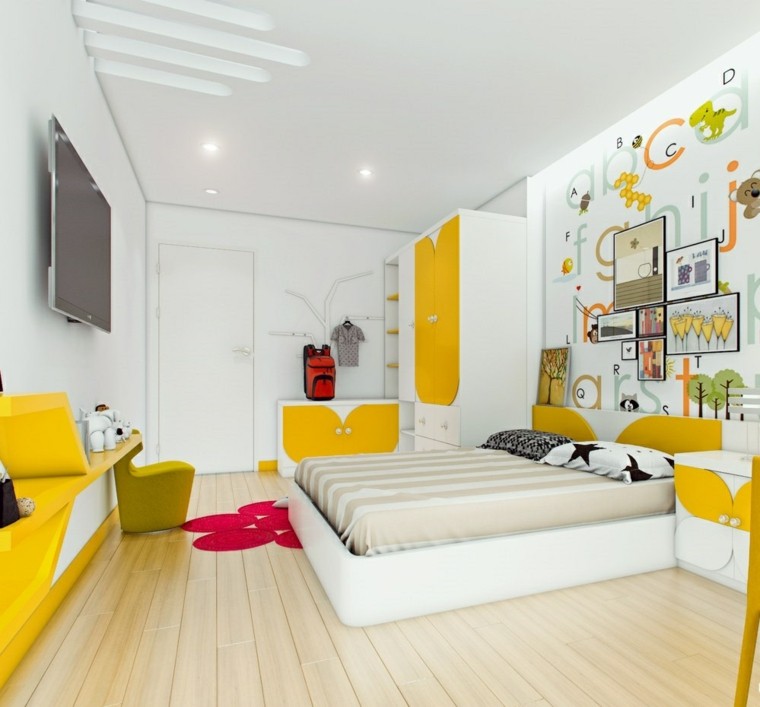 Fotos habitaciones juveniles para chicos y chicas modernos