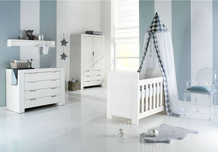 Ideas para habitaciones de bebé muy modernas