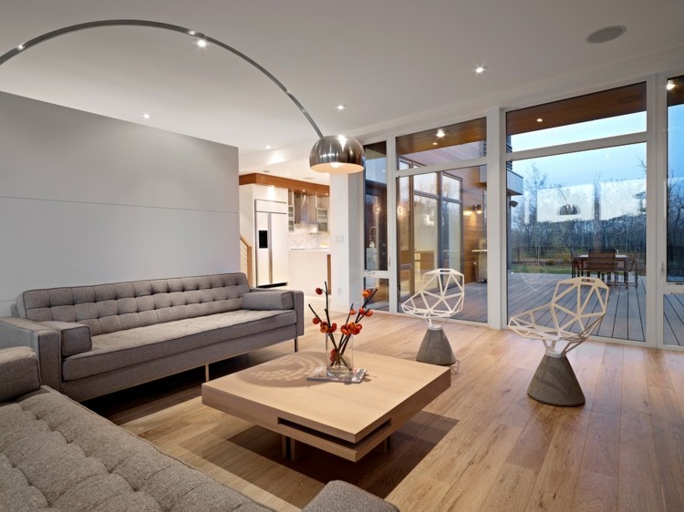 Techos modernos con luces led integradas 50 ideas