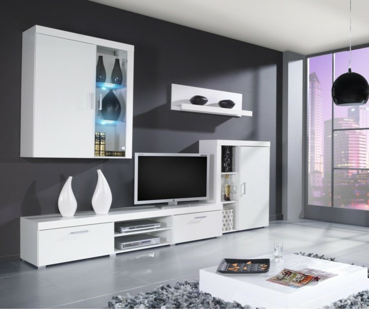 Muebles para tv Muebles para televisor y equipo de sonido modernos