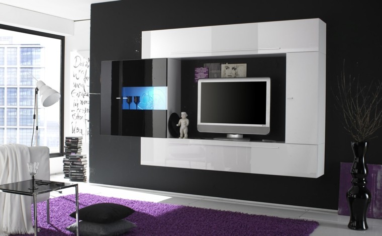 Muebles para tv, 50 propuestas creativas y modernas.