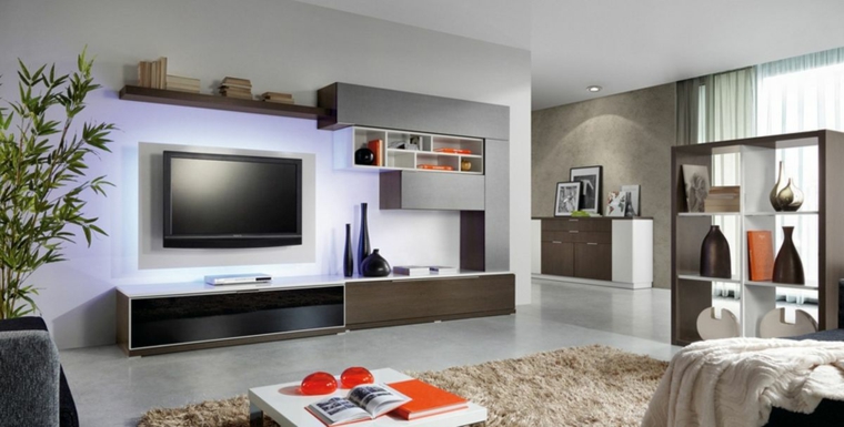 Muebles modernos de madera para sala: sala de diseños muebles ... Muebles para tv en madera americanos