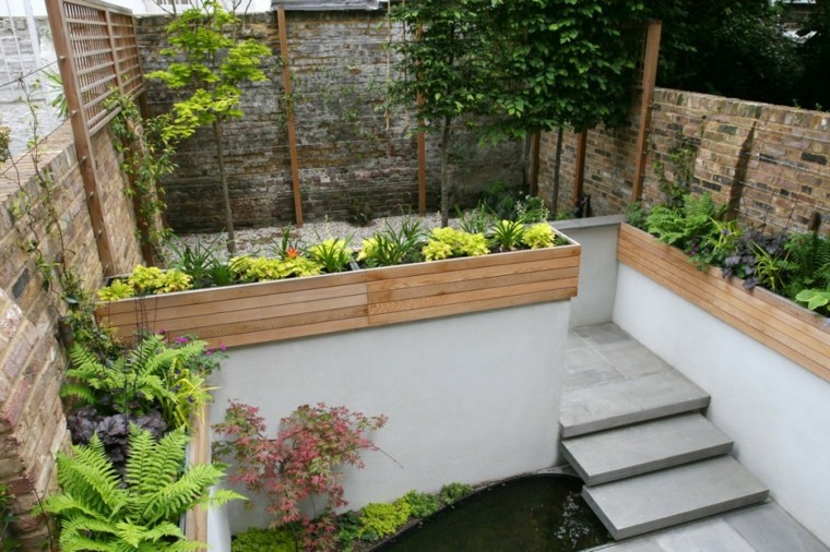 Patio interiores piedra: materiales para patios pequenos piedra ... Inspiraciones Jardín Interior