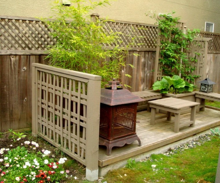 Patio interior cincuenta ideas modernas para decorarlo Oscuro decoración Patio interior