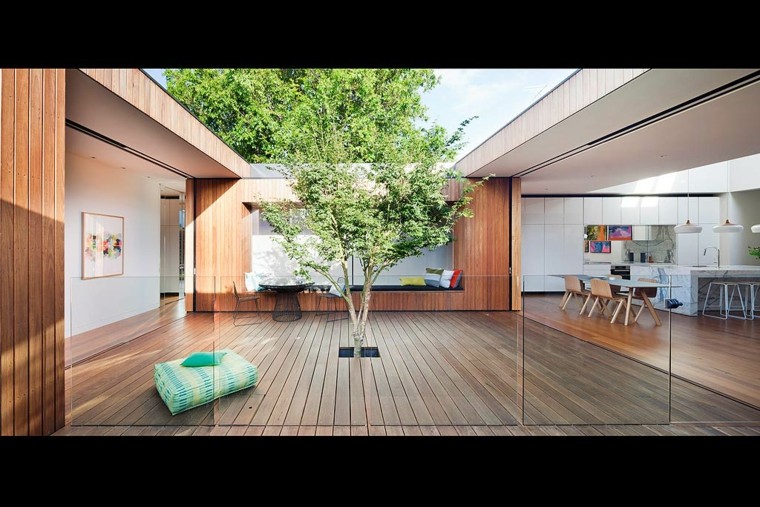 Patio interior cincuenta ideas modernas para decorarlo