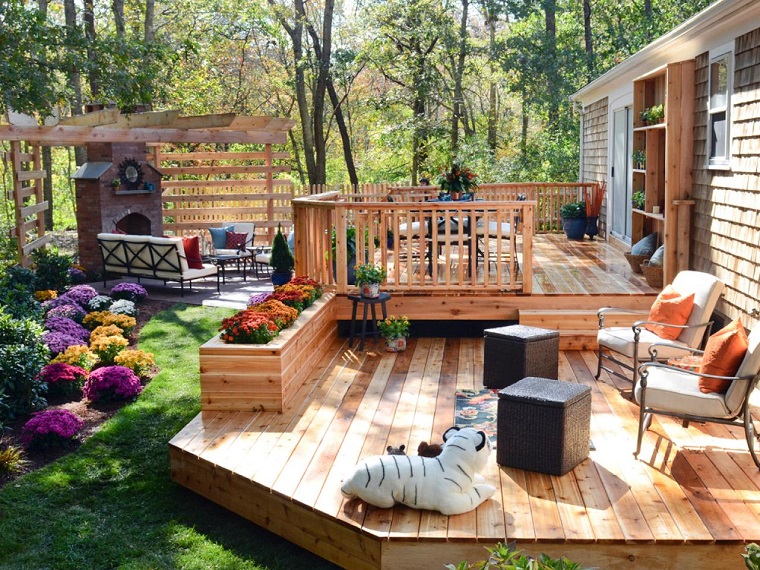 Decoración de jardines: ideas únicas para decorar jardines Decoración interior Patio Suelo