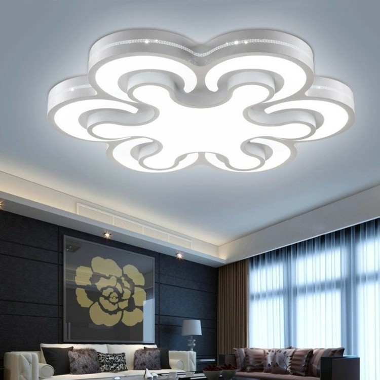 Techos modernos con luces led integradas 50 ideas