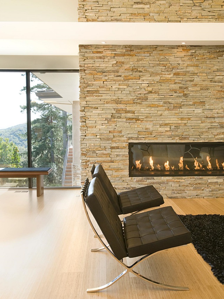 Tipos de chimeneas perfectas para un hogar acogedor