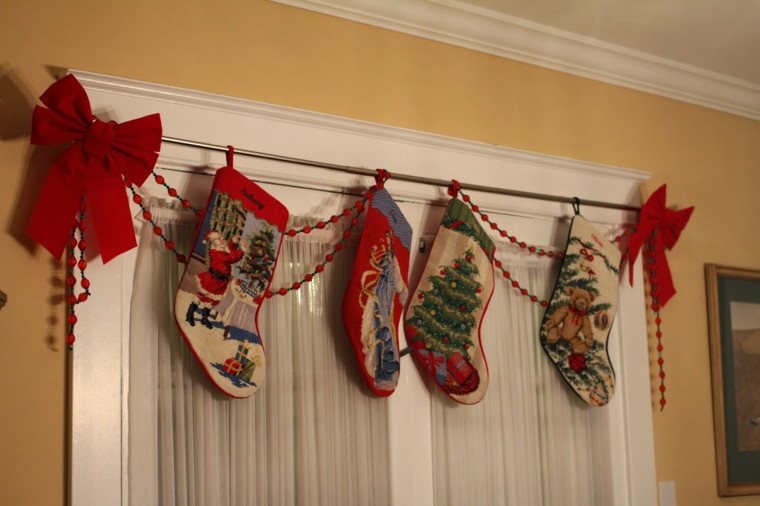 Adornos de navidad, ideas increÃbles para ventanas. Balcón Navideño diseño