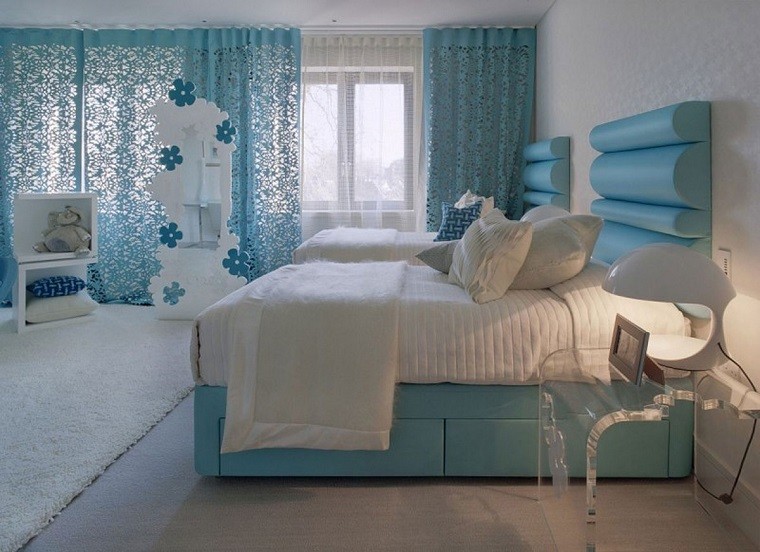 Dormitorios con dos camas: ideas para dormitorios infantiles ... Habitaciones de dos camas