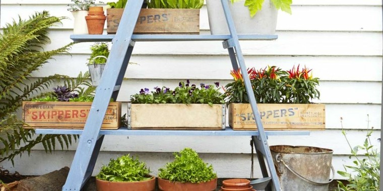 Reciclaje creativo, 50 ideas geniales para un patio diferente.