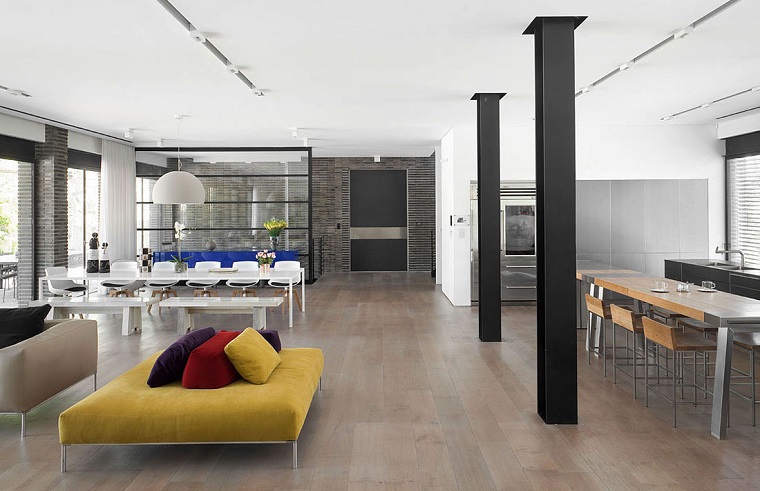 Diseño cocinas abiertas al salón prácticas y funcionales