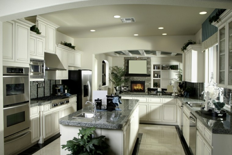 Cocina moderna en forma de u: 50 ideas ultra originales