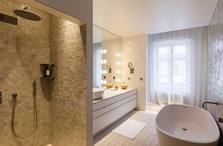 Cortinas para bañeras: cortinas cuarto de baño complementos ... Bañeras decoración Mampara