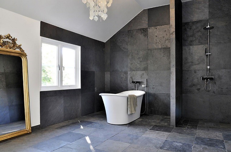 Decoracion de baño con jacuzzi ~ dikidu.com Decoración De Baños cabaña