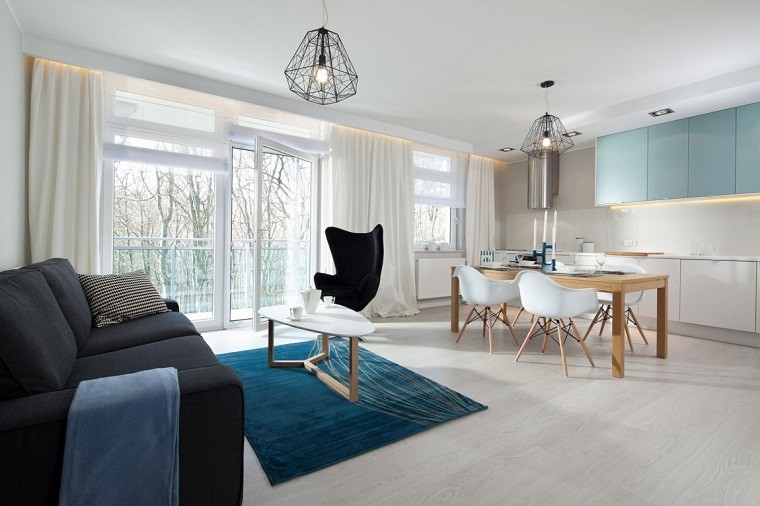 Diseño cocinas abiertas al salón prácticas y funcionales Cocina living comedor