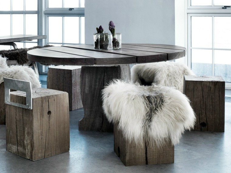 Mesas comedor ideas de madera elegancia y estabilidad